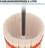 Wiltec 6L Obstpresse aus Buchenholz inkl. Presstuch, Produktbild-Vorschau 4