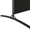 vidaXL 4-tlg. Paravent Schwarz 346x180 cm Stoff Produktbild-Vorschau 6