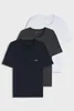 T-shirt BOSS pour homme, col rond, manches courtes, pur Voir les images du produit 5