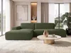AX LIVING Ecksofa Modern Didim Duo 288 cm Grün Chenille Produktbild-Vorschau 3