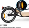 KLARFIT Companion Chaser príves na bicykel - Príves na Náhľad obrázku produktu 5