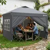 Sekey Faltpavillon 3x3 m Pop Up Gartenpavillon wasserdicht Produktbild-Vorschau 9