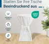 TexDeko Stehtischhussen Premium mit Schleifenband für Produktbild-Vorschau 4