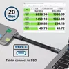 Cavo USB C-C 3.2 gen2 Type-C 5A PD 100W cavo di ricarica Anteprima dell’immagine prodotto 9
