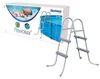 Bestway 58430, Rebrík, Modrá, Biela, Kov, Plast, 840 mm, Náhľad obrázku produktu 44