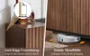 AIORBER Sideboard, gewelltes 3D-Design Eiche Maserung, Produktbild-Vorschau 5