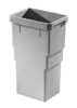Hailo Seau intérieur paire 1107229 gris clair 2x 13 litres Voir les images du produit 4