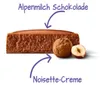 Milka EXTRA Noisette tablette de chocolat avec pâte de Voir les images du produit 2