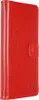 A red flip-style phone case is shown standing upright. Podgląd zdjęcia produktu