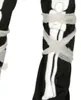 Scheletro Ninja Costume Halloween Bambini Nero Bianco Anteprima dell’immagine prodotto 7