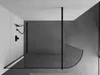 Mexen Kioto zaoblená sprchová zástěna 90 x 200 cm, Náhled obrázku produktu 4