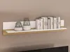 Polička na zeď ALIZA - dub castello / bílá Náhled obrázku produktu 4