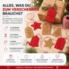 50 kerstbedels met 10 meter touw – Kerstbedels om te Productafbeelding-voorbeeld 7