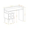 Skye Decor, Dow - Dec0088, Schreibtische, Weiß, 100 x 80 x Produktbild-Vorschau 4