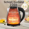 HOMELUX 1,7L Wasserkocher Edelstahl 2200W Retro Produktbild-Vorschau 2