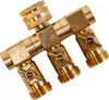 UPP Wasserverteiler 3 Wege für 1/2" + 3/4"/ Wasserhahn- & Produktbild-Vorschau 1
