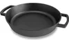 Ø34cm Gusseisenpfanne aus Gusseisen Bräter Schmortopf zwei Produktbild-Vorschau 1
