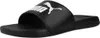 A black Puma slide sandal with a white Puma logo. Podgląd zdjęcia produktu