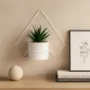 FRAMADO, Pflanzregal Wand, Blumenhalter Metall Hängend Produktbild-Vorschau 2