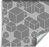 10m VLIES TAPETE Rolle Geometrie Muster Ornamente Kuben XXL Produktbild-Vorschau 1