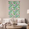 MuchoWow® Wandteppich Wandbehang Hibiskus - Flamingo - Produktbild-Vorschau 5