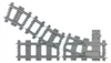 Trixbrix Weiche rechts R40, modular – Schienen kompatibel Produktbild-Vorschau 5