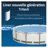 Piscine hors sol ronde 457x107cm BESTWAY Stel Pro Max Liner Voir les images du produit 5