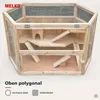 Melko Clapier pour petits animaux Cage en bois pour Voir les images du produit 20