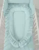 Baby Kokon Laufstall Wickeltuch Premium mit Rüschen MY Produktbild-Vorschau 4