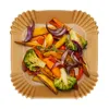 Ölbeständiges Backpapier 16x16cm 100 Stück für Airfryer Produktbild-Vorschau 2