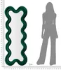 FURNLUX Specchio da parete Monica, verde, 58 cm / Colore Anteprima dell’immagine prodotto 9