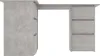 vidaXL Eckschreibtisch Betongrau 145x100x76 cm Produktbild-Vorschau 12