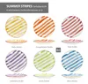 Summer Stripes Set di 6 piatti grandi in gres colorato a Anteprima dell’immagine prodotto 4