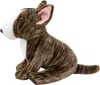 Englischer Bullterrier sitzend 30 cm Kuscheltier Hund Produktbild-Vorschau 3