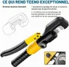 TEENO Pince à sertir hydraulique 10T et coupe-câble – 12 à Voir les images du produit 5