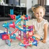 Klocki magnetyczne 3d świecące konstrukcyjne edukacyjne 125 Podgląd zdjęcia produktu 4