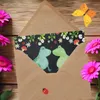 Mr. & Mrs. Panda Grußkarte Frosch Liebe - Kreidetafel - Produktbild-Vorschau 3