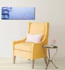 Wallario Premium Leinwandbild Eiswürfel in Größe 30 x 75 cm Produktbild-Vorschau 4