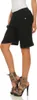 Bermuda Shorts Damen Leinenshorts kurze Hose Freizeithose Produktbild-Vorschau 3