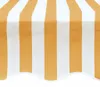 vidaXL Náhradný materiál na markízu, žltá a biela farba, Náhľad obrázku produktu 2