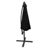 Freistehender Sonnenschirm OAHU rund 3m Durchmesser schwarz Produktbild-Vorschau 2