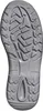 The sole of a gray work boot is shown from an underneath view. Produktbild-Vorschau