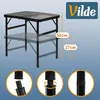 Vilde | Table de camping réglable en hauteur - 60x40 cm - Voir les images du produit 9