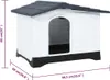 Vidaxl Hund Loft 90,5x68x66 cm Polypropengrau Anteprima dell’immagine prodotto 8