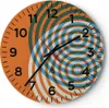 Wanduhr - Rund - Glasuhr - Abstraktion Modern Kreise - Produktbild-Vorschau 1