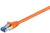 goobay Câble patch Cat 6a S/FTP PIMF orange 3 m Voir les images du produit 8