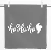 Huuraa Kissenbezug Ho Ho Ho Weihnachtsmann 40x40cm Steel Produktbild-Vorschau 1