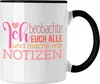 Trendation - Ich Beobachte Euch Alle Und Mache Mir Notizen Produktbild-Vorschau 1