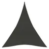 vidaXL Voile d'ombrage 160 g/m² Anthracite 3x4x4 m HDPE Voir les images du produit 9