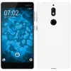 PhoneNatic Case kompatibel mit  Nokia 7 - Hülle weiß Produktbild-Vorschau 1